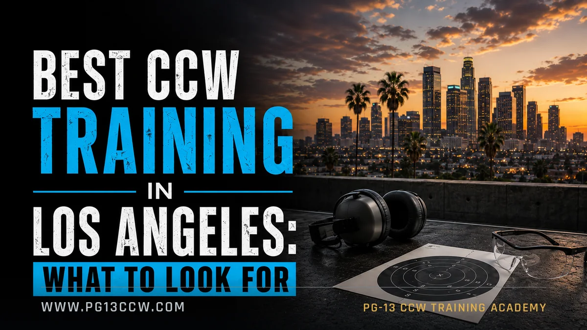 Best CCW Training in Los Angeles guide cover