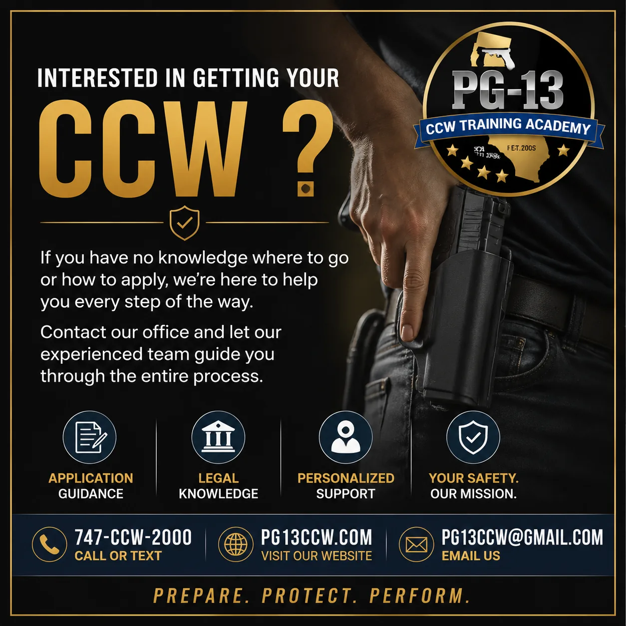 Applying for your CCW
