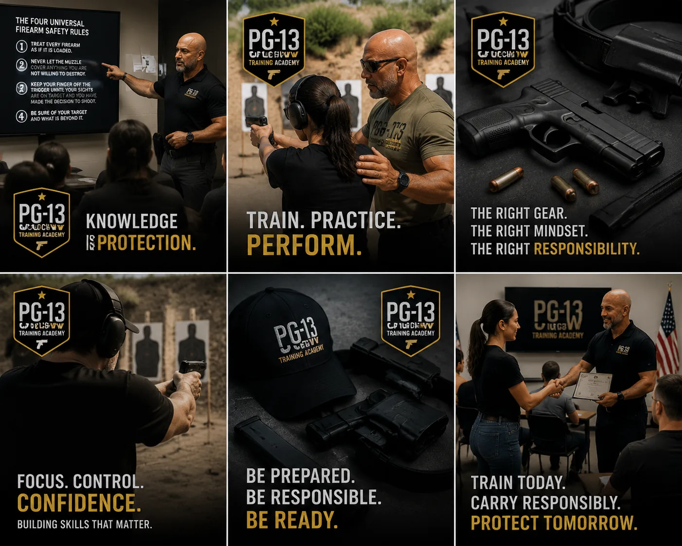 PG-13 CCW training highlights