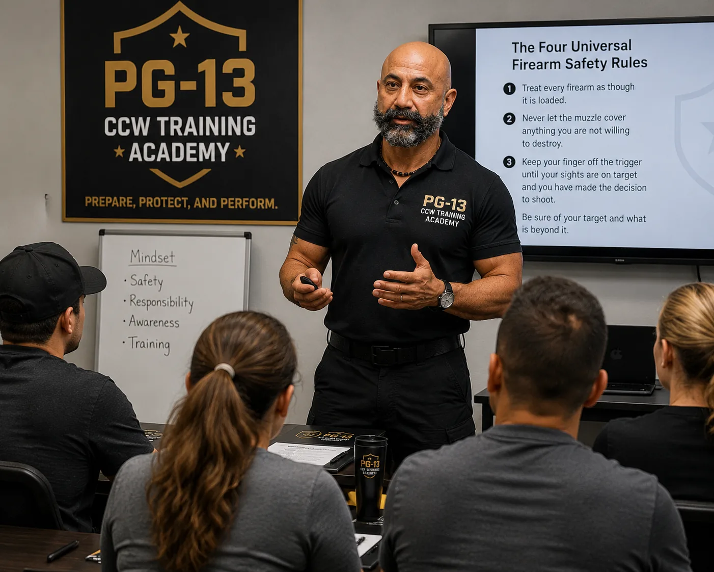 The four universal firearm safety rules